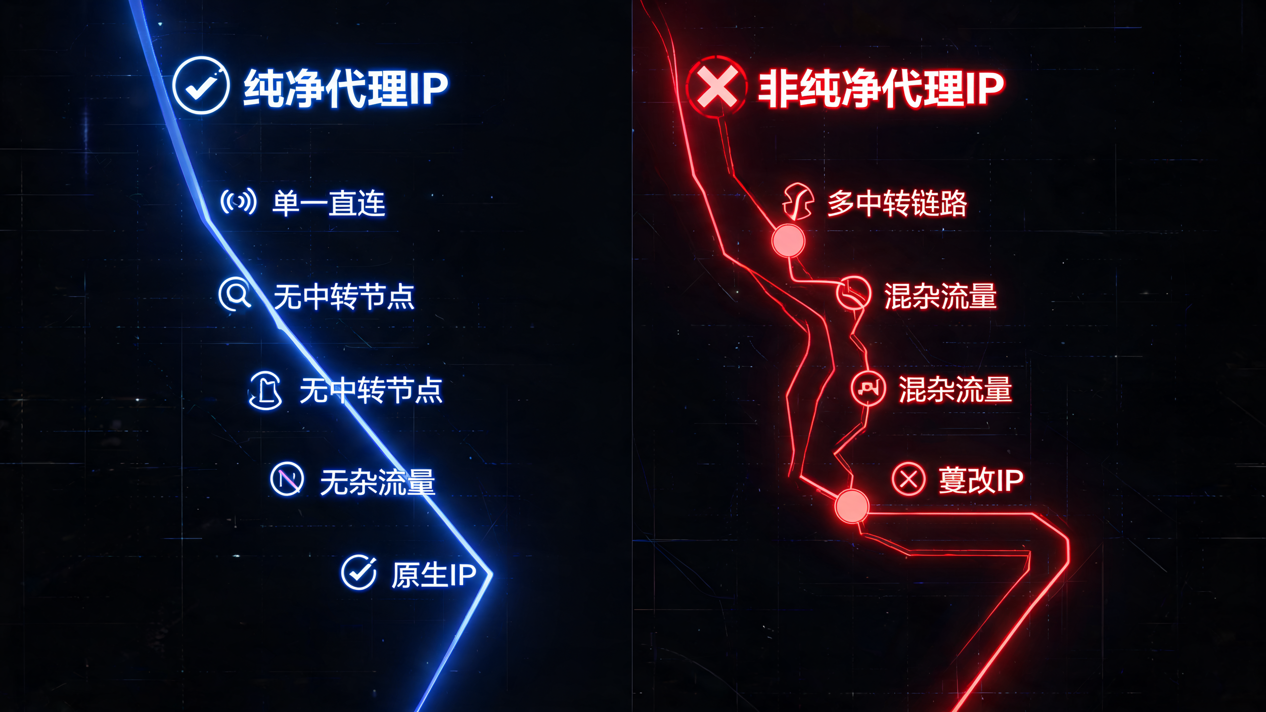 怎么分辨代理IP是不是纯净线路?